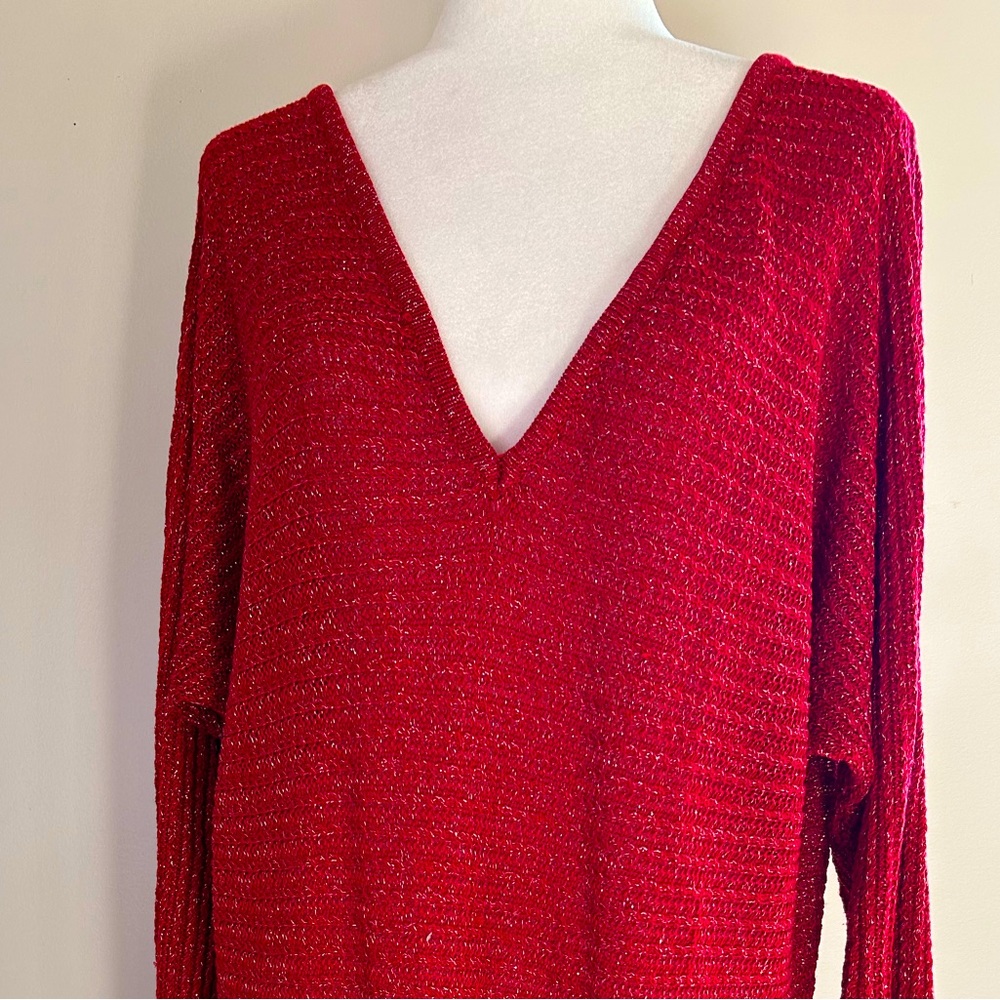 Soho New York and company vneck long sleeve dress | holiday dress
